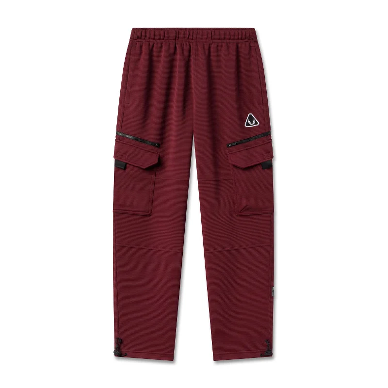 Men's Pants with Reflective Stripes for Safety1033. Deltapeak® Cargo Cinch Jogger - Crimson Men's Pants with Reflective Stripes for Safety1033. Deltapeak® Cargo Cinch Jogger - Crimson
