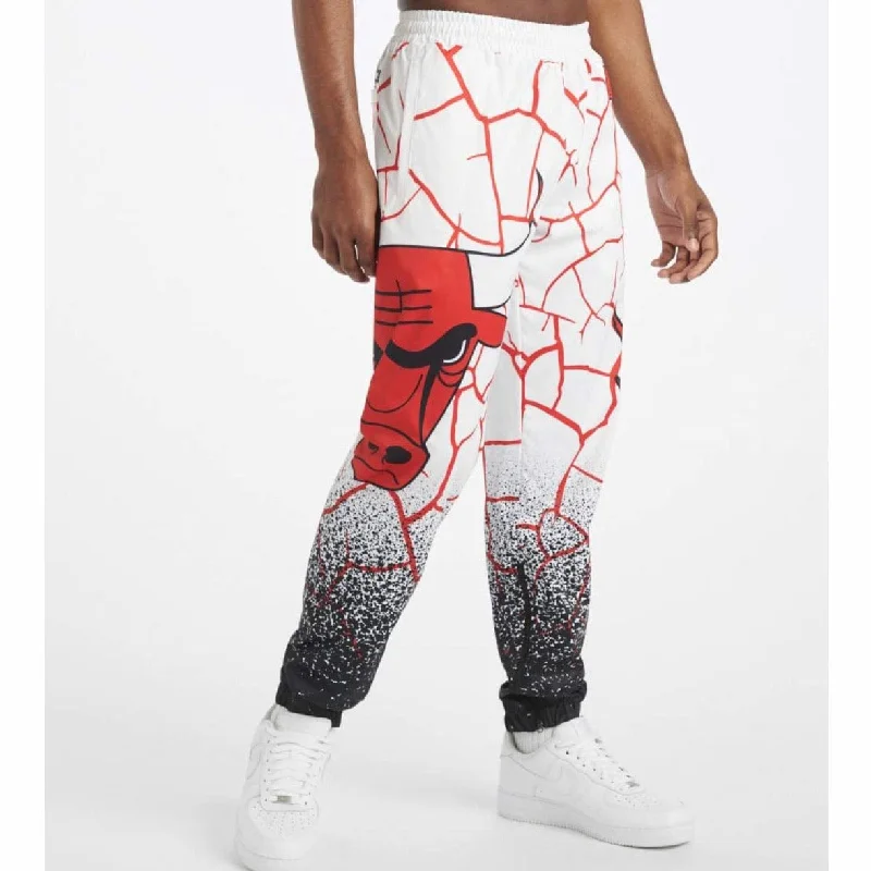 Men's Dress Pants for Special EventsBlack Pyramid Chicago Bulls Logo Pants (White) Y4162353-WHT Men's Dress Pants for Special EventsBlack Pyramid Chicago Bulls Logo Pants (White) Y4162353-WHT