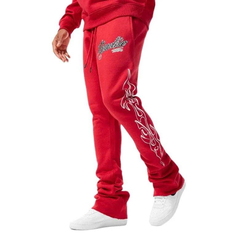 Men's Pants with Stretchable Fabric for FlexibilityJordan Craig Paradise Tour Stacked Sweatpants (Chicago) 8241L Men's Pants with Stretchable Fabric for FlexibilityJordan Craig Paradise Tour Stacked Sweatpants (Chicago) 8241L