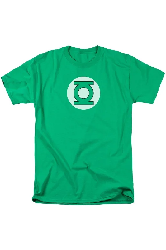 Men's Shirts with UV ProtectionDC Comics Green Lantern Logo Short Sleeve Adult Tee / T-Shirt Men's Shirts with UV ProtectionDC Comics Green Lantern Logo Short Sleeve Adult Tee / T-Shirt