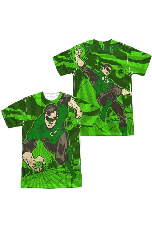 Men's Shirts with Geometric PatternsDC Comics Radiant Power (Front/Back Print) Short Sleeve Adult Poly Crew Tee / T-Shirt Men's Shirts with Geometric PatternsDC Comics Radiant Power (Front/Back Print) Short Sleeve Adult Poly Crew Tee / T-Shirt