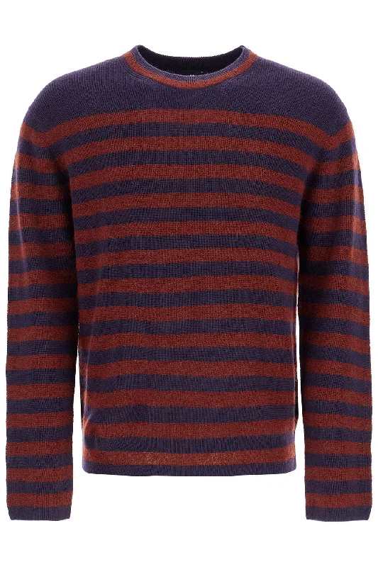 Chic Men's Cashmere SweatersPs Paul Smith Men's Striped Wool And Mohair Blend Pullover Chic Men's Cashmere SweatersPs Paul Smith Men's Striped Wool And Mohair Blend Pullover