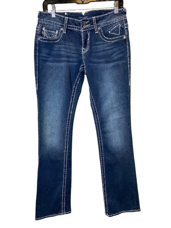 Baggy Men's JeansJeans Boot Cut By Vigoss In Blue, Size: 8