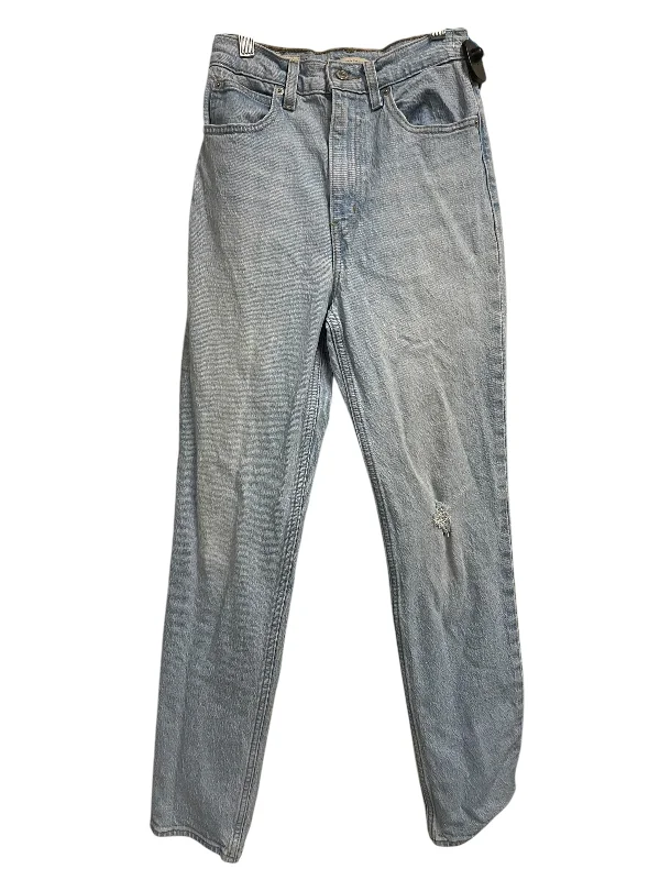 Light Wash Men's JeansJeans Straight By Abercrombie And Fitch In Blue Denim, Size: 2 Light Wash Men's JeansJeans Straight By Abercrombie And Fitch In Blue Denim, Size: 2