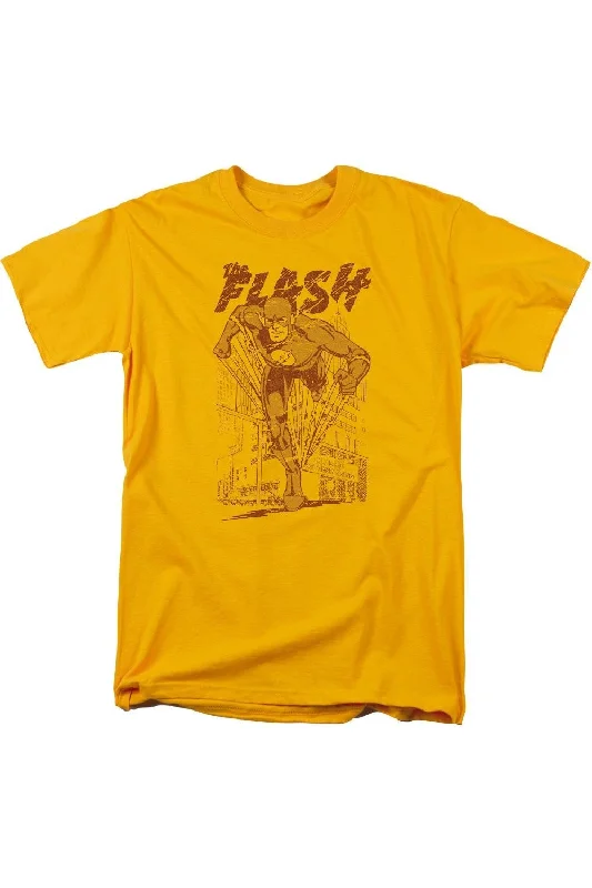 Men's Shirts for HuntingDC Comics Flash Busting Out Short Sleeve Adult Tee / T-Shirt Men's Shirts for HuntingDC Comics Flash Busting Out Short Sleeve Adult Tee / T-Shirt