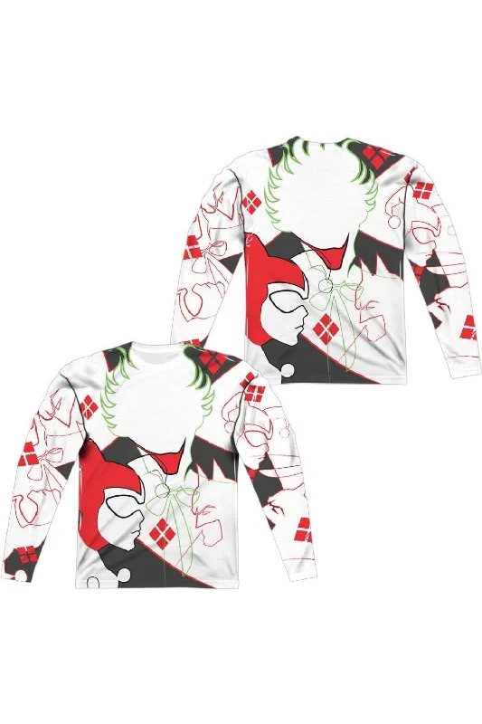 Men's Shirts for CampingDC Comics Joker/Harley Inline (Front/Back Print) Long Sleeve Adult Poly Crew Tee / T-Shirt Men's Shirts for CampingDC Comics Joker/Harley Inline (Front/Back Print) Long Sleeve Adult Poly Crew Tee / T-Shirt