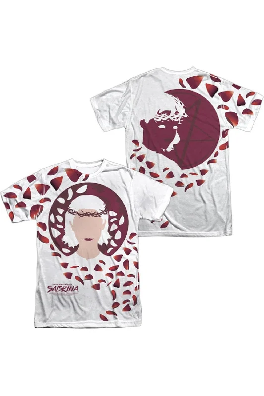 Men's Performance Shirts for SportsChilling Adventures Of Sabrina Crown Of Thorns (Front/Back Print) Short Sleeve Adult Poly Crew Tee / T-Shirt Men's Performance Shirts for SportsChilling Adventures Of Sabrina Crown Of Thorns (Front/Back Print) Short Sleeve Adult Poly Crew Tee / T-Shirt