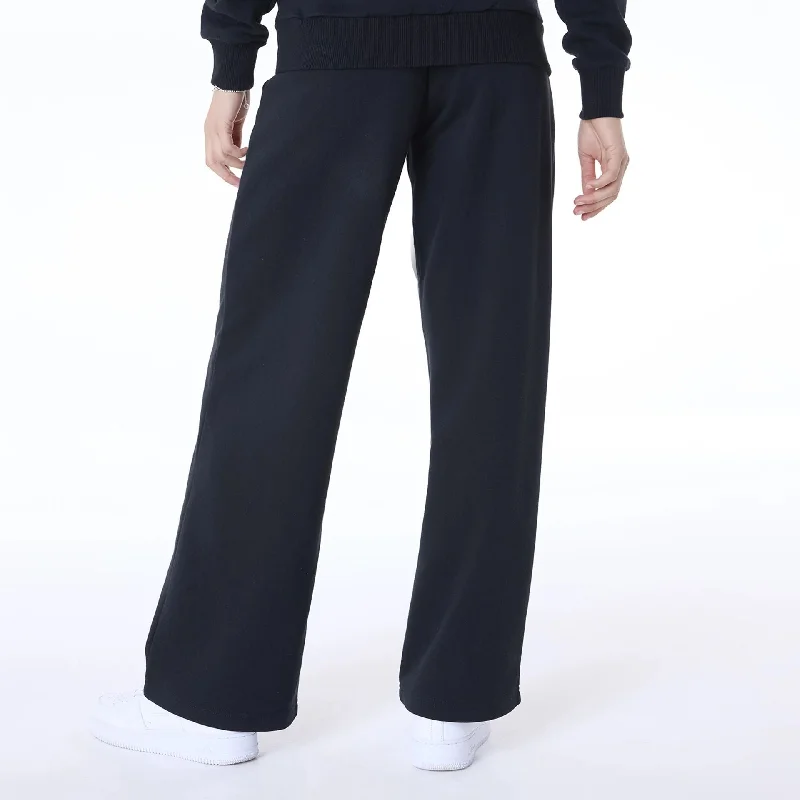 Men's Pants with Faux Leather PatchesNew York Yankees Womens MLB League Essential Black Fleece Joggers Men's Pants with Faux Leather PatchesNew York Yankees Womens MLB League Essential Black Fleece Joggers