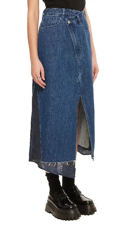 Rebuild Denim Skirt