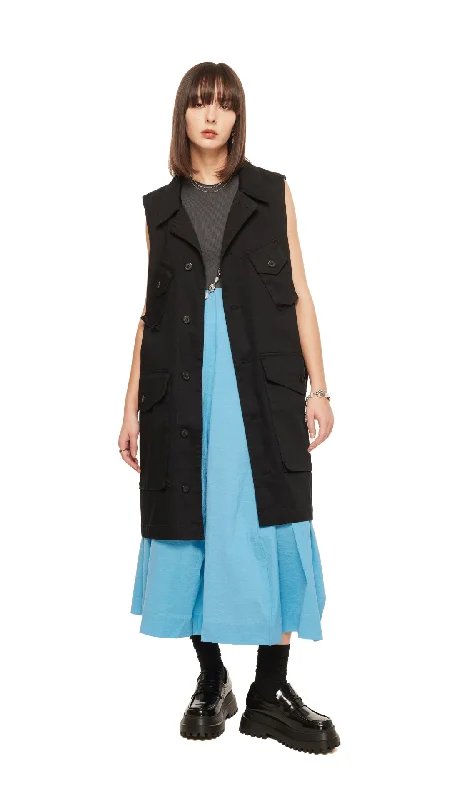 Ultra-Large Military Sleeveless Jacket