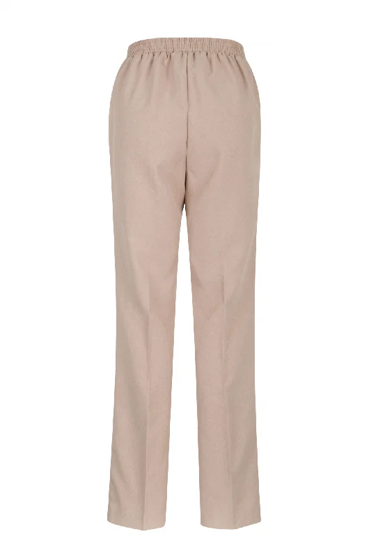 Regular Pants with side pockets | Sand Marle | 9048GG