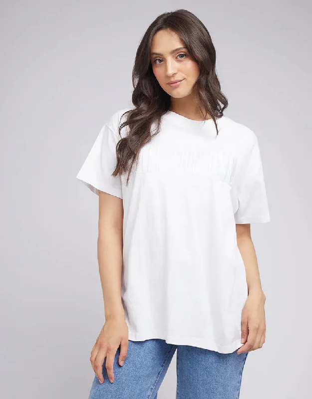 All About Eve Heritage Tee White