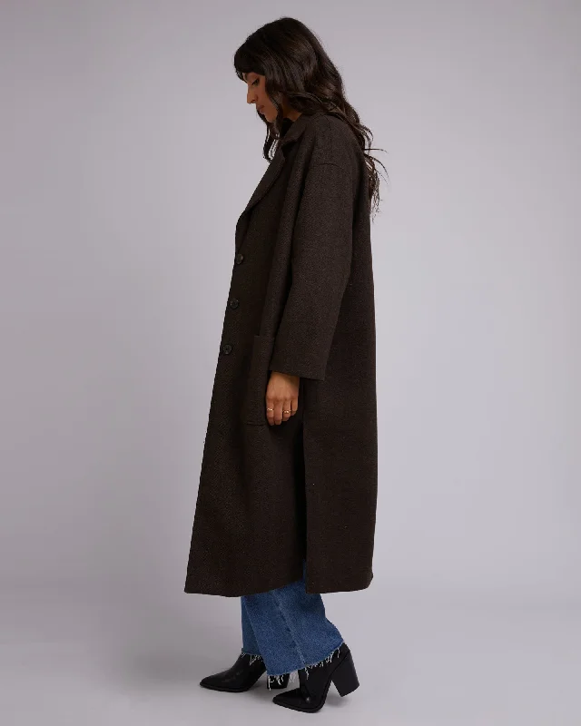 All About Eve Manhattan Coat Brown