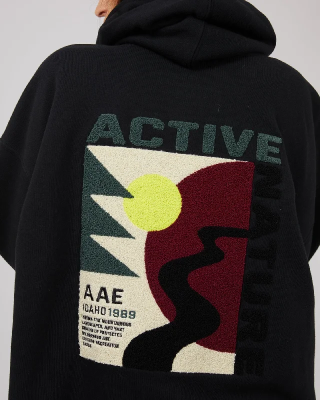 All About Eve National Hoody Black