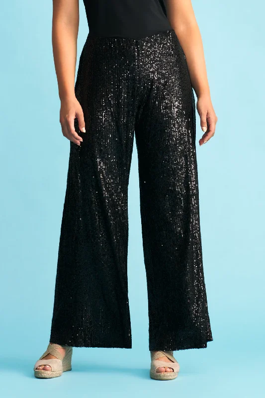 Wide Leg Sequin Pant