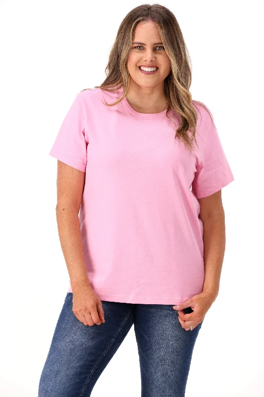 AS Colour Maple Tee Bubblegum Pink