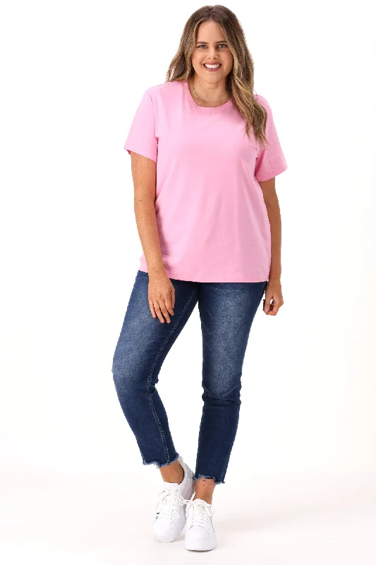 AS Colour Maple Tee Bubblegum Pink