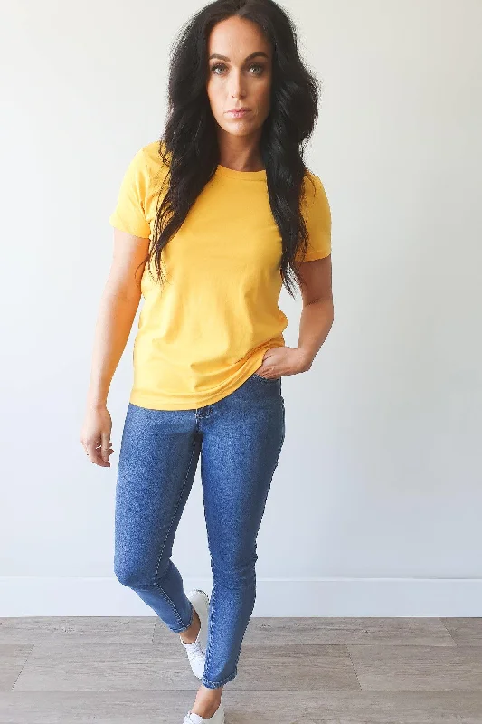 AS Colour Maple Tee Yellow