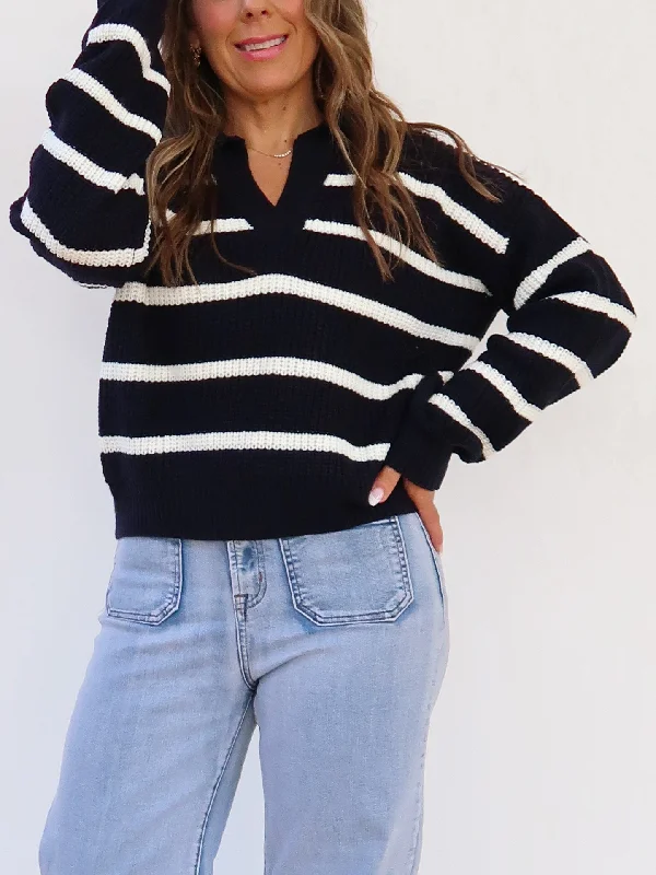 Bailey Knit - Navy