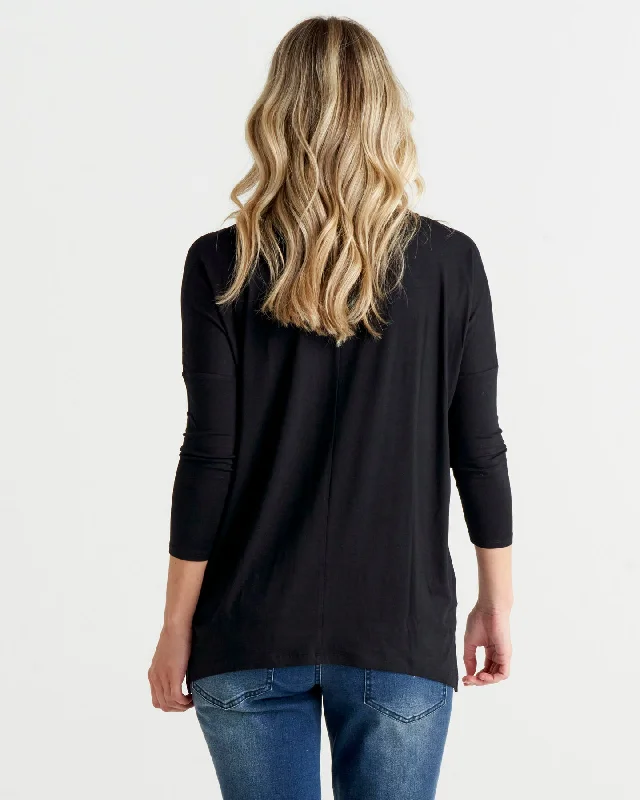 Betty Basics Geneva Tee Black