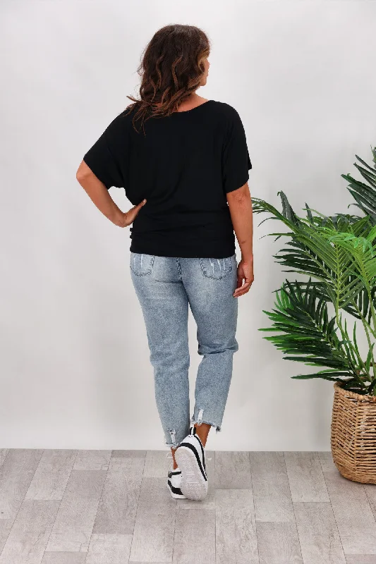 Betty Basics Maui Tee In Black