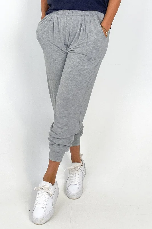 Betty Basics Paris Pant Grey Marle