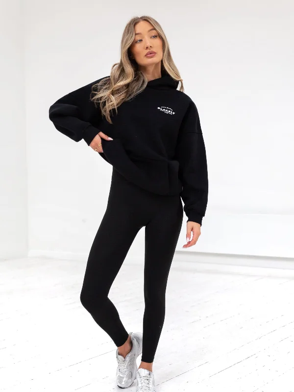 Active Studios Oversized Hoodie - Black