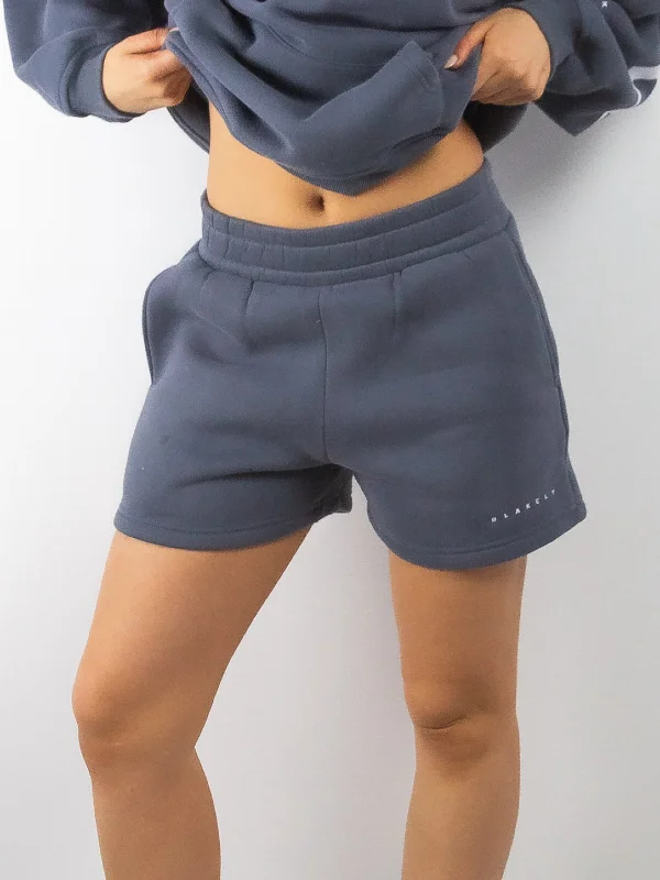 Isabel Jogger Shorts - Blue