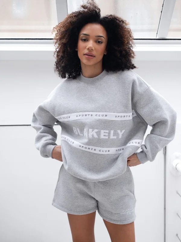 Serena Oversized Jumper - Marl Grey