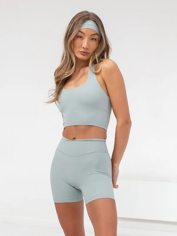 Studio Crossover Shorts - Mineral Blue