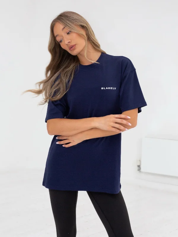 Series Oversized T-Shirt - Navy