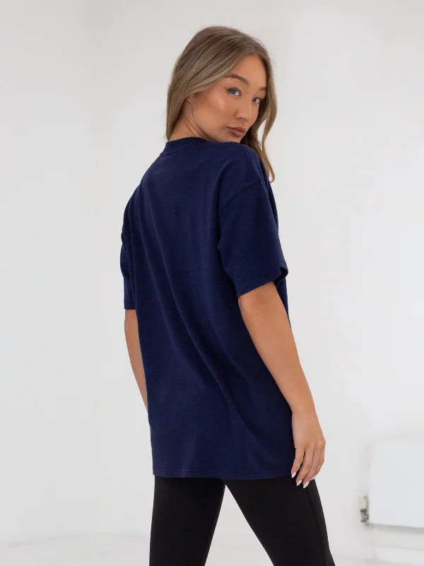 Series Oversized T-Shirt - Navy