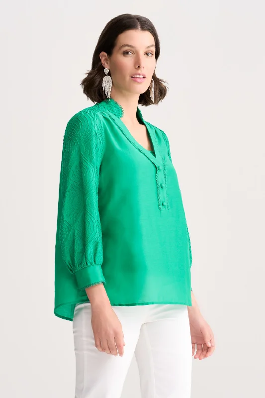 Cotton Silk Blouse