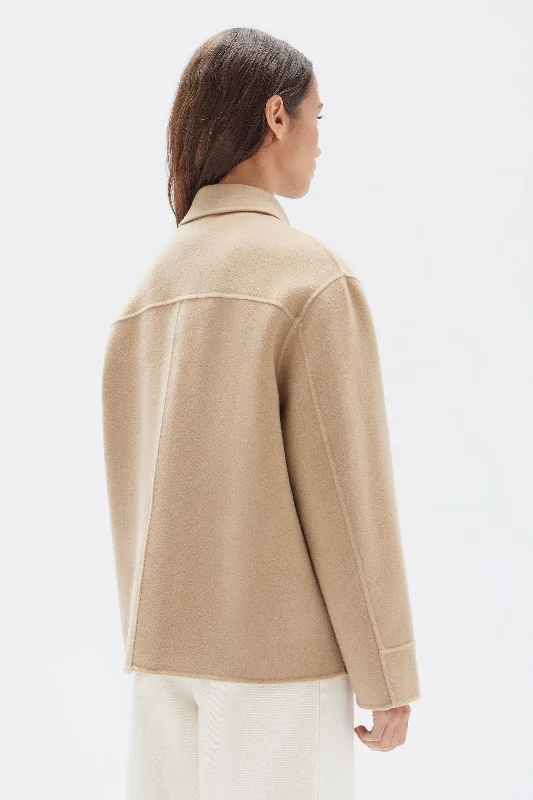 Claudelle Wool Cashmere Jacket