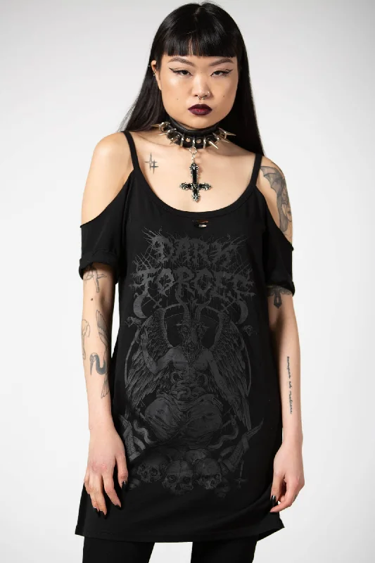 Dark Forces Distress Top