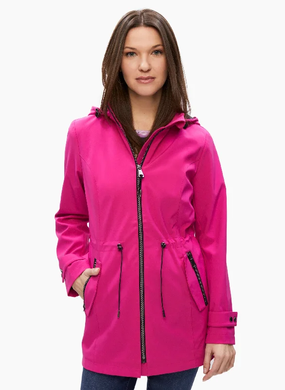 Detachable Hood Raincoat