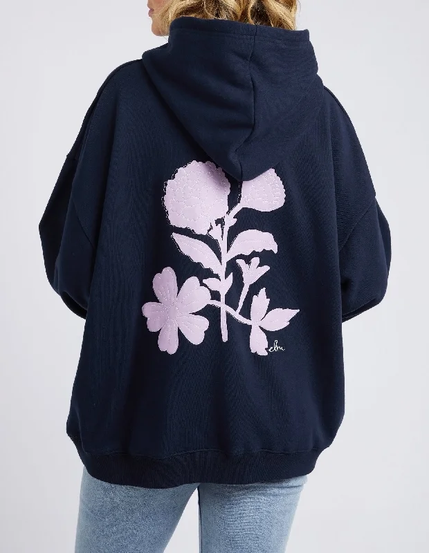 Elm Carnation Hoody Navy