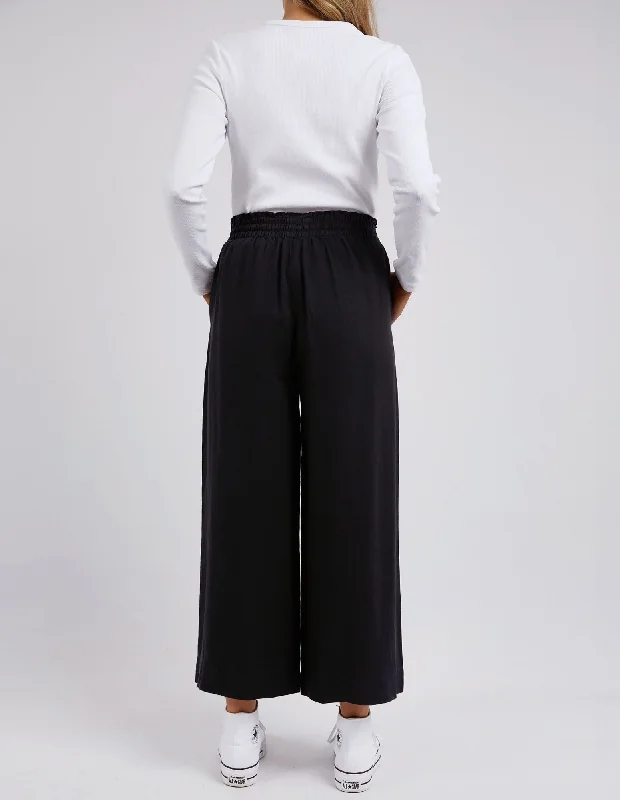 Elm Dionne Wide Leg Pant Black