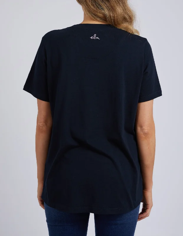 Elm Elevation Tee Navy