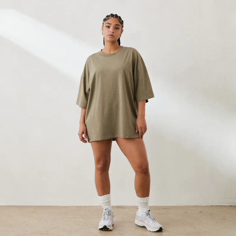 Essential Oversized T-shirt - Olive