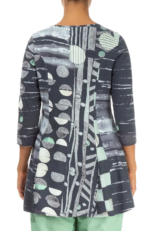 Flared Moonlight Cotton Tunic