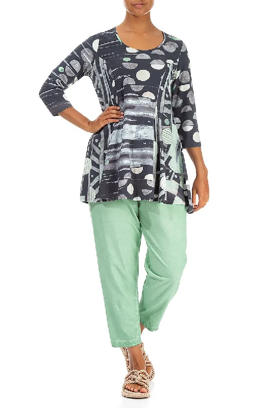 Flared Moonlight Cotton Tunic