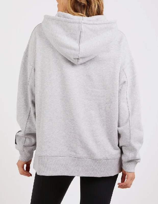 Foxwood Varsity Hoody Grey Marle