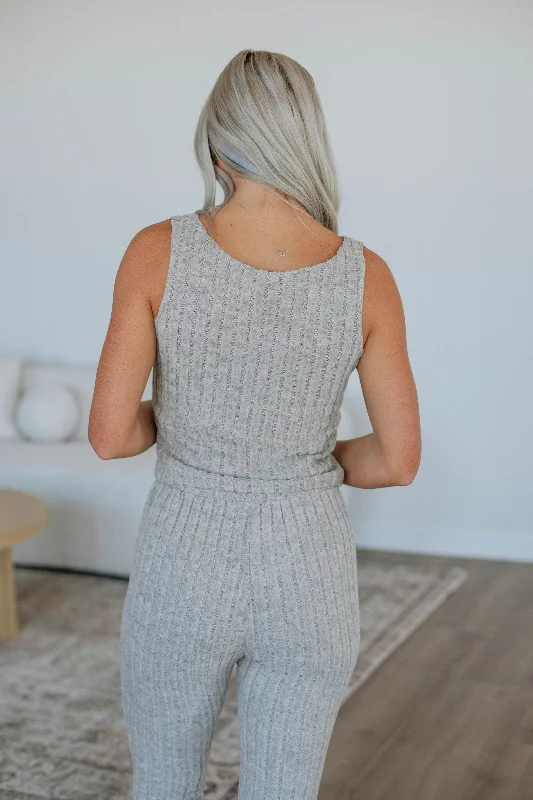 Get Cozy Tank - Taupe