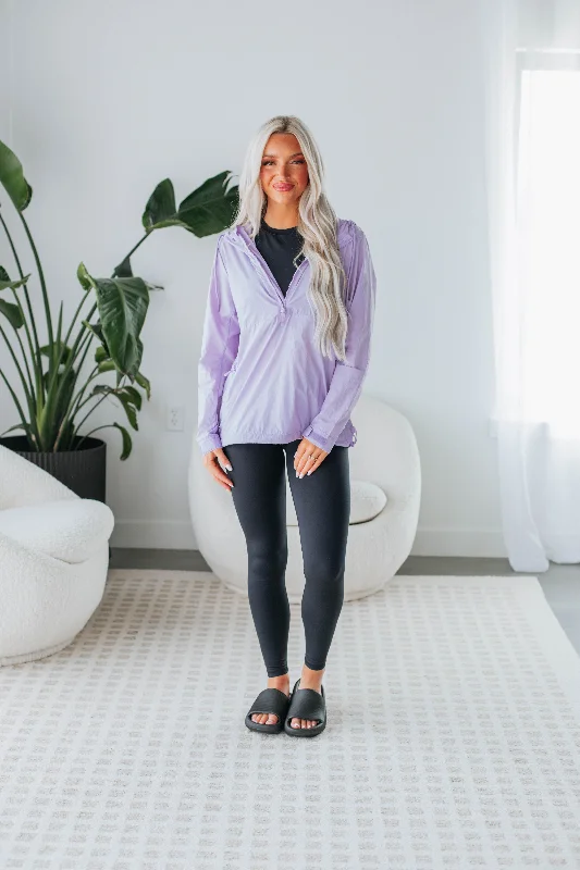 Gracelyn Lightweight Jacket - Lavender