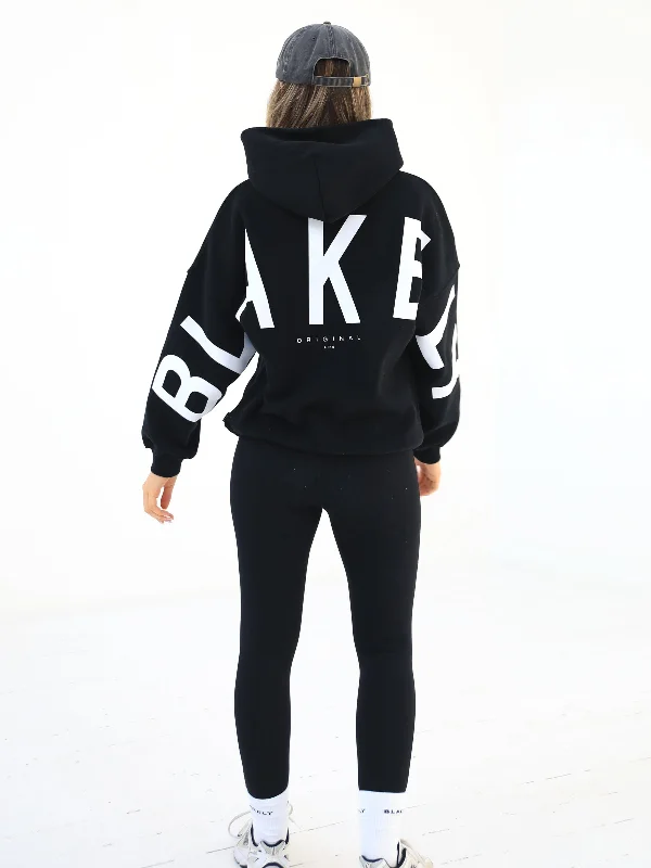 Isabel Oversized Hoodie - Black