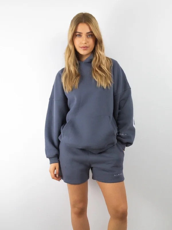 Isabel Oversized Hoodie - Blue