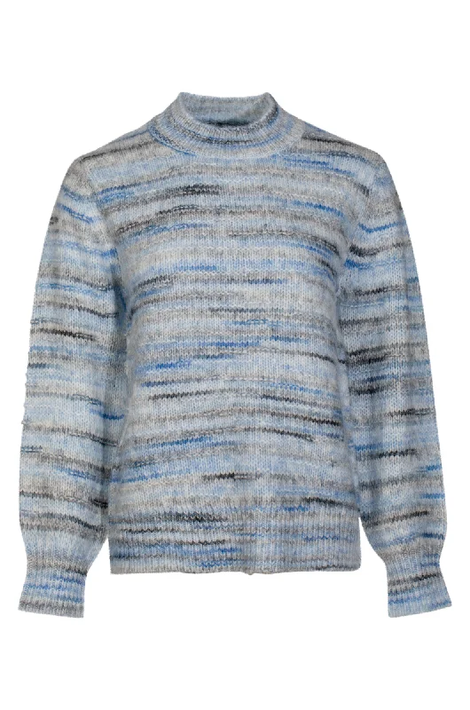 Turtle neck multicolour Jersey | BLUES | 6965ZZ