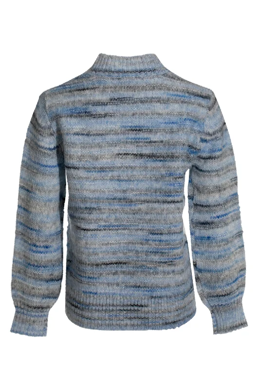 Turtle neck multicolour Jersey | BLUES | 6965ZZ