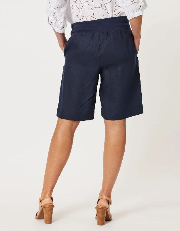 Jersey Waist Short - Navy